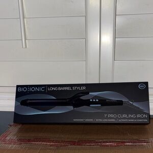 Bio Ionic 1" Pro Long Barrel Styler - Black